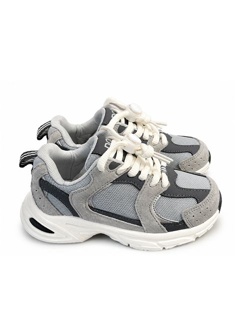 Sneakers color-block DOUUOD JUNIOR | 28 GIBA486GRIGIO CHIARO
